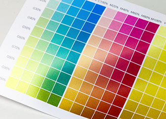メタリックカラーを表現