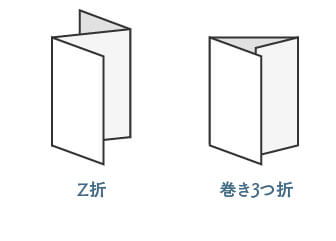 3つ折り