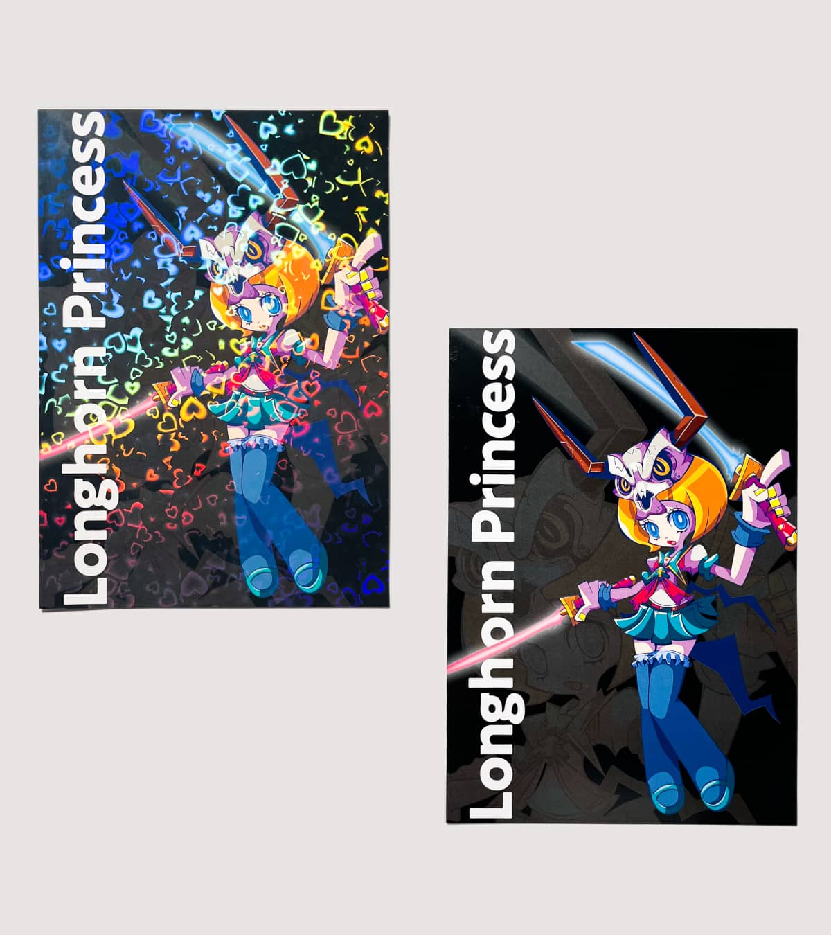 プリンパ印刷実例 ホログラムPPハート | ネット印刷のプリンパ プリンパ印刷実例 ホログラムPPハート | ネット印刷のプリンパ